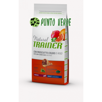 NATURAL TRAINER ADULT MEDIUM PROSCIUTTO CRUDO KG 12